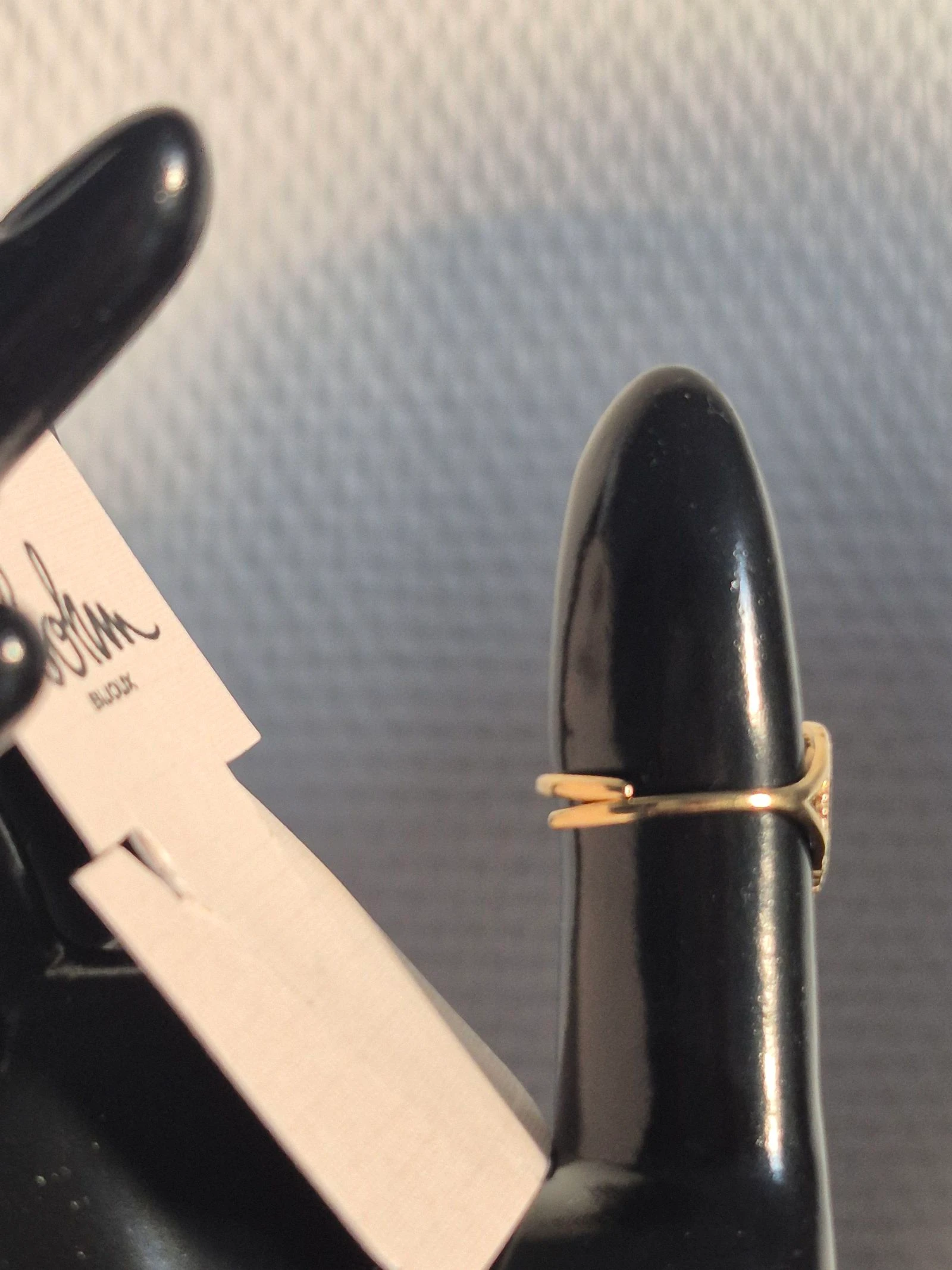 💍 Bohm ring brand new – Stainless steel – Adjustable size – photo 4
